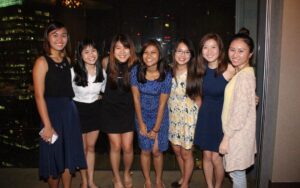 picture of poon yu hui, lydia lim yong yee, betty chum, nur ashikin bte rahim, lim pei shan, joyce than jia yi, and laurina tay kai yee